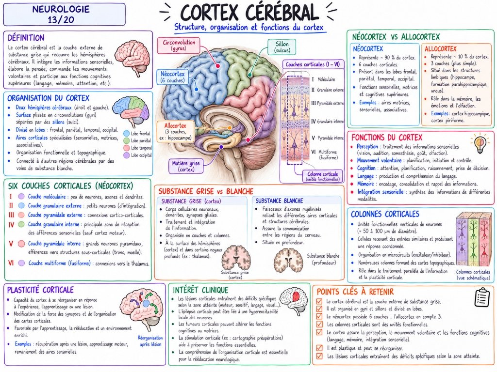Cortex Cérébral