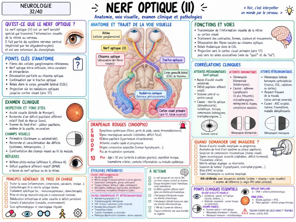 Examens des Nerfs Crâniens